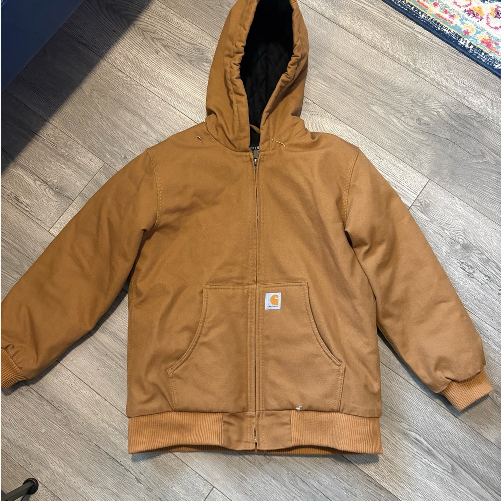 Carhartt Kids Tan Hooded Jacket